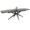 Lazio, table a rallonge 200 x 100 cm (+ 2 x 40 cm.) - Henders and Hazel