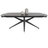 Lazio, table a rallonge 200 x 100 cm (+ 2 x 40 cm.) - Henders and Hazel