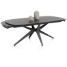 Lazio, table a rallonge 200 x 100 cm (+ 2 x 40 cm.) - Henders and Hazel