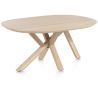 Shimla, table 160 x 130 cm - pieds bois - Henders and Hazel