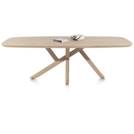 Shimla, table 210 x 120 cm - pieds bois - Henders and Hazel