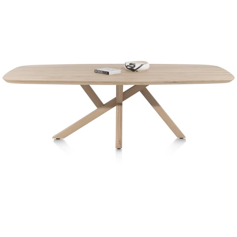 Shimla, table 240 x 120 cm - pieds bois - Henders and Hazel