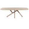 Shimla, table 240 x 120 cm - pieds bois - Henders and Hazel