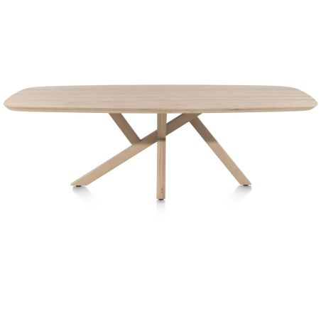 Shimla, table 270 x 120 cm - pieds bois - Henders and Hazel