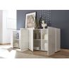 Buffet 4 portes CARO BLANC 241 cm