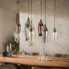 Suspension COCOON avec 7 ampoules incluses