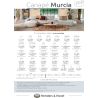 Murcia, 2-places sans accoudoirs - Henders and Hazel