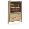 Nystead, vaisselier 140 cm. - 1-porte + 2-portes verres + 2-tiroirs (+ LED) - Henders and Hazel