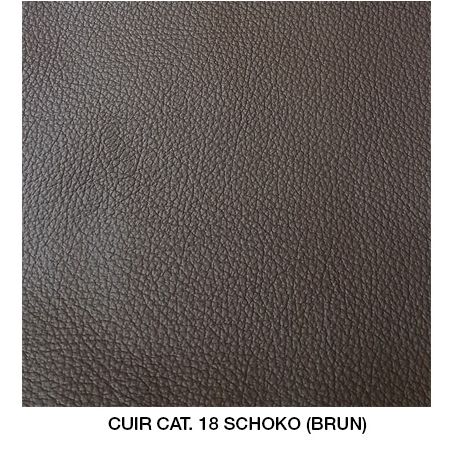 Canapé droit 2 places fixes 147 cm en cuir CUMULY COMFORT 4708 de la marque HIMOLLA