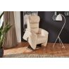 Fauteuil relax électrique H 106 cm en cuir QUATUOR 9721 avec lift de la marque HIMOLLA
