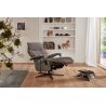 Fauteuil relax électrique en tissu EASY SWING 7050 taille L de la marque HIMOLLA