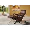 Fauteuil relax électrique en cuir EASY SWING 7050 taille M de la marque HIMOLLA