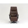 Fauteuil relax électrique en cuir EASY SWING 7050 taille M de la marque HIMOLLA