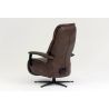 Fauteuil relax électrique en cuir EASY SWING 7050 taille L de la marque HIMOLLA