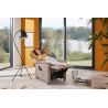 Fauteuil relax électrique H 112 cm en tissu QUARTETT 9051 avec lift de la marque HIMOLLA