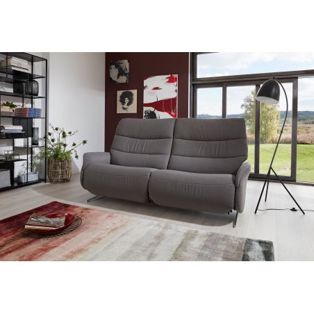 Canapé 3 places fixes 197 cm en tissu CUMULY COMFORT 4051 de la marque HIMOLLA