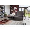 Canapé 3 places 197 cm en tissu CUMULY COMFORT 4051 avec 2 relax manuels de la marque HIMOLLA