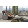 Canapé 3 places 197 cm en tissu CUMULY COMFORT 4051 avec 2 relax manuels de la marque HIMOLLA