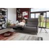 Canapé 3 places 197 cm en tissu CUMULY COMFORT 4051 avec 2 relax électriques de la marque HIMOLLA
