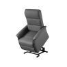 Fauteuil relax électrique 2 moteurs VERONE en tissu gris foncé avec lift