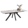 Vegas, table 230 x 100 cm - céramique sur verre - henders and Hazel
