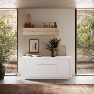 copy ofBuffet 207 cm 4 portes ANABELLA 2 BLANC MAT
