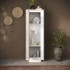 Vitrine 1 porte ANABELLA 2 BLANC CADIZ