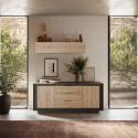 Buffet 2 portes 3 tiroirs ANABELLA 2 LAVE CADIZ