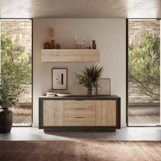 Buffet 2 portes 3 tiroirs ANABELLA 2 LAVE CADIZ