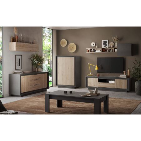 Buffet 2 portes 3 tiroirs ANABELLA 2 LAVE CADIZ
