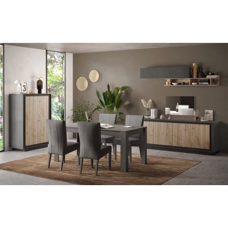 Buffet haut 2 portes ANABELLA 2 LAVE CADIZ