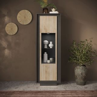 Vitrine 1 porte ANABELLA 2 LAVE CADIZ
