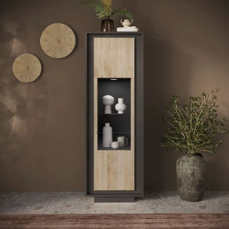 Vitrine 1 porte ANABELLA 2 LAVE CADIZ