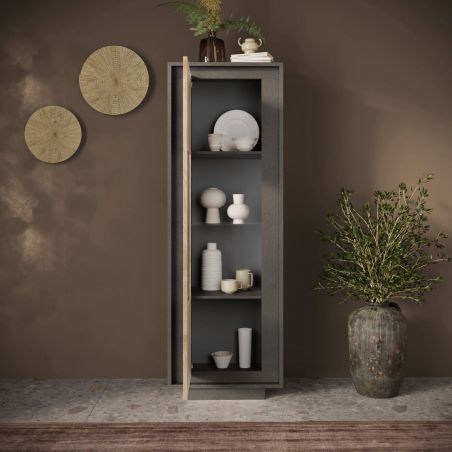 Vitrine 1 porte ANABELLA 2 LAVE CADIZ