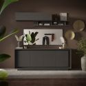 Buffet 207 cm 4 portes ANABELLA 2 LAVE