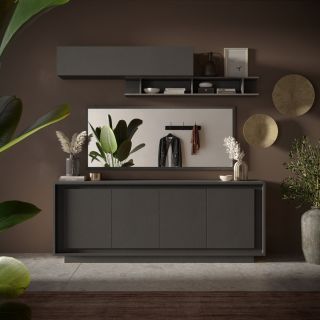 Buffet 207 cm 4 portes ANABELLA 2 LAVE
