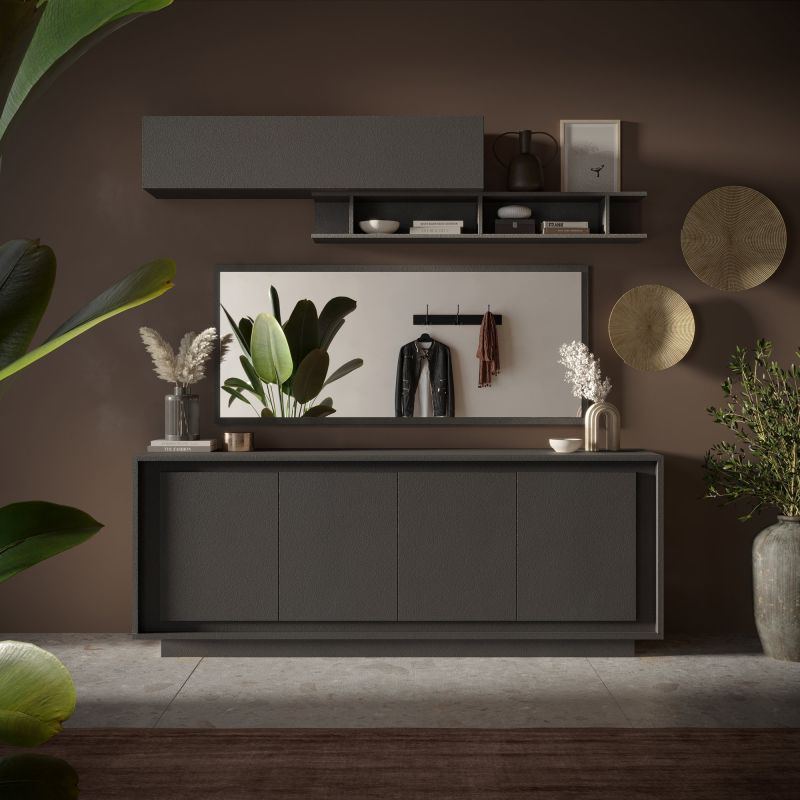 Buffet 207 cm 4 portes ANABELLA 2 LAVE