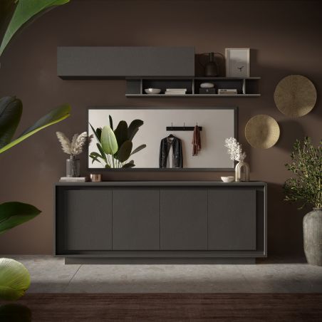 Buffet 207 cm 4 portes ANABELLA 2 LAVE