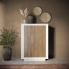 Buffet haut 2 portes ANABELLA 2 BLANC MERCURE