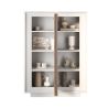 Buffet haut 2 portes ANABELLA 2 BLANC MERCURE