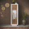 Vitrine 1 porte ANABELLA 2 BLANC MERCURE