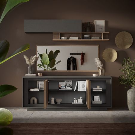 Buffet 207 cm 4 portes ANABELLA 2 LAVE MERCURE