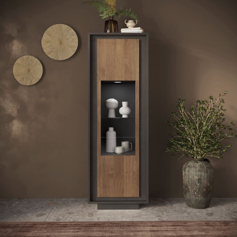 Vitrine 1 porte ANABELLA 2 LAVE MERCURE