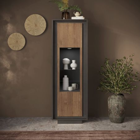 Vitrine 1 porte ANABELLA 2 LAVE MERCURE