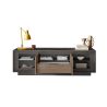 Meuble TV 2 portes 1 tiroir et 1 niche ANABELLA 2 LAVE MERCURE