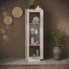Vitrine 1 porte ANABELLA 2 CACHEMIRE MAT
