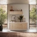 Buffet 2 portes 3 tiroirs ANABELLA 2 CACHEMIRE MAT CADIZ