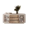 Buffet 2 portes 3 tiroirs ANABELLA 2 CACHEMIRE MAT CADIZ