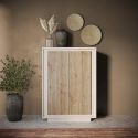 Buffet haut 2 portes ANABELLA 2 CACHEMIRE MAT CADIZ
