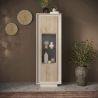 Vitrine 1 porte ANABELLA 2 CACHEMIRE MAT CADIZ